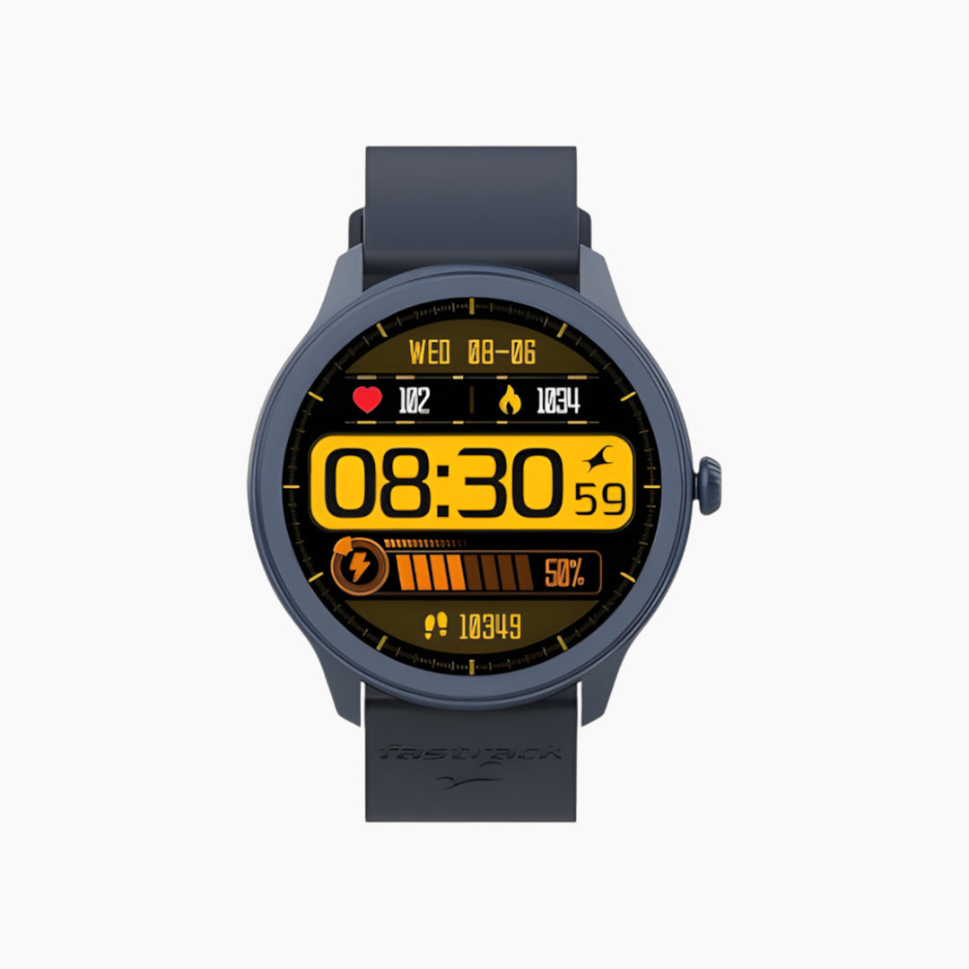 Casio Fastrack Reflex Invoke blue smartwatch with BT calling
