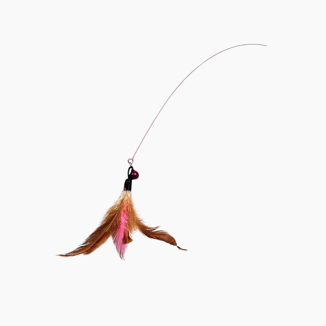 Pet Village Feather Decor Cat Teaser Stick