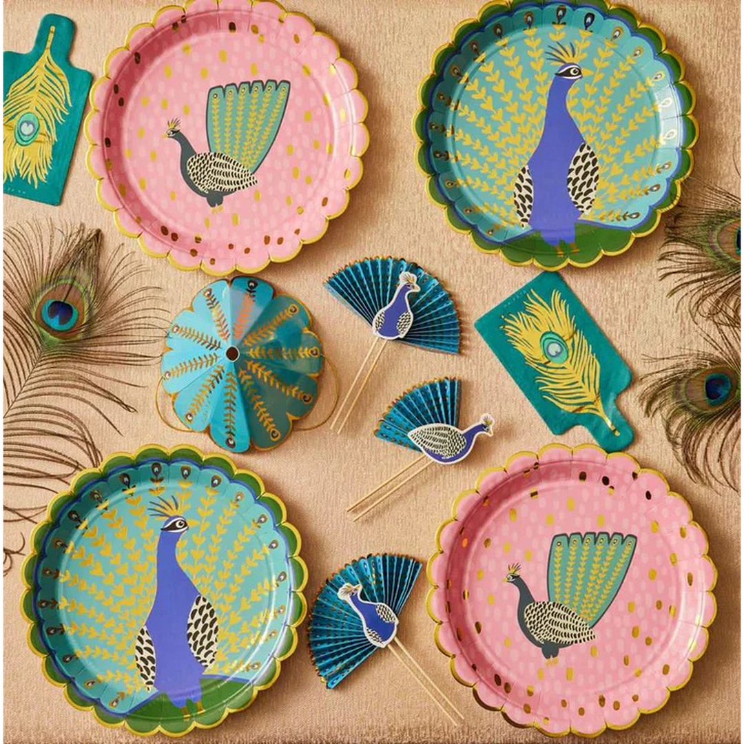 Ma Fete Feather Napkins - Set of 16