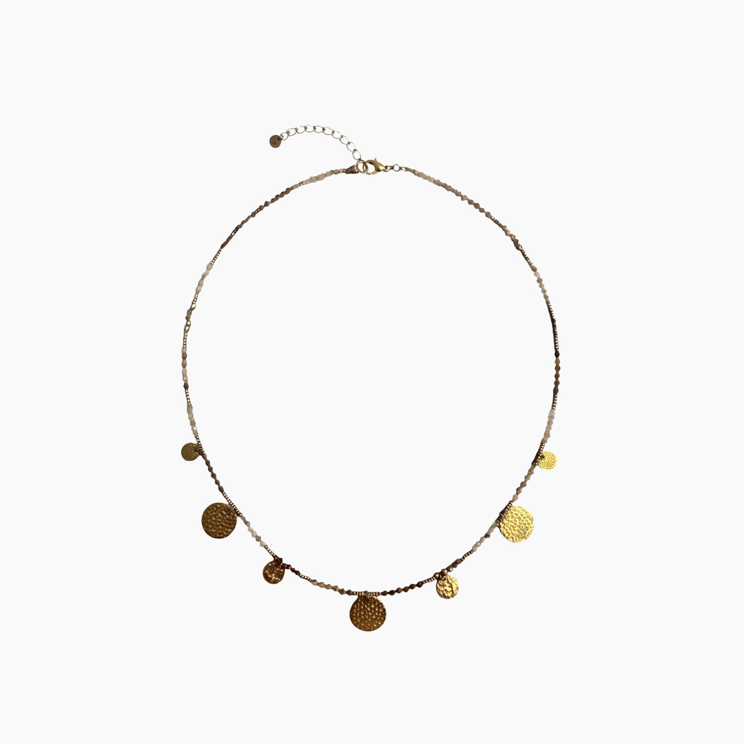 Sandlight Disc Necklace