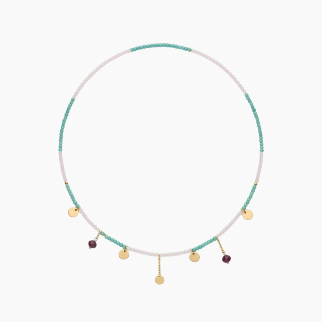 Turquoise Beaded Necklace