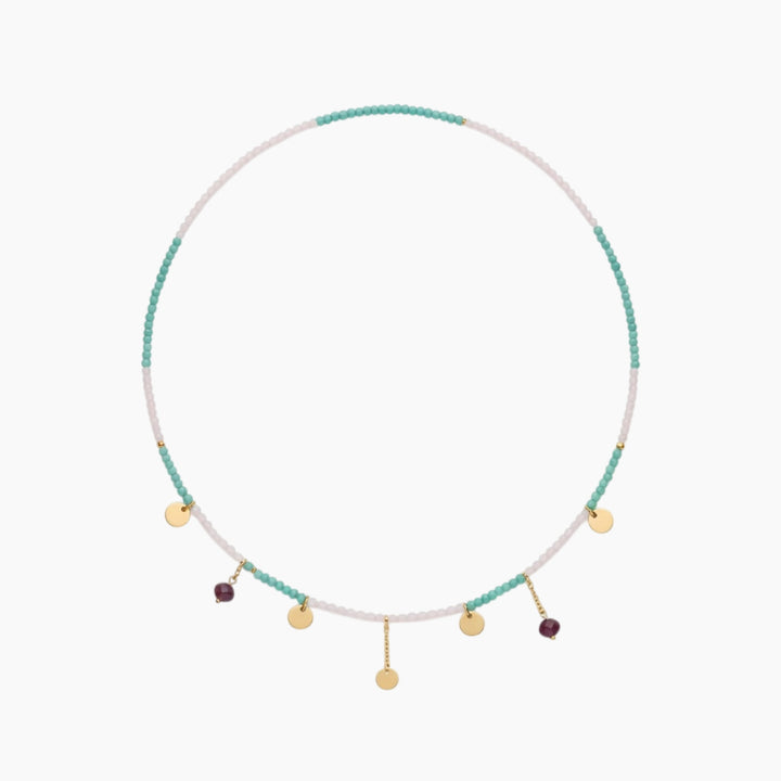 Turquoise Beaded Necklace