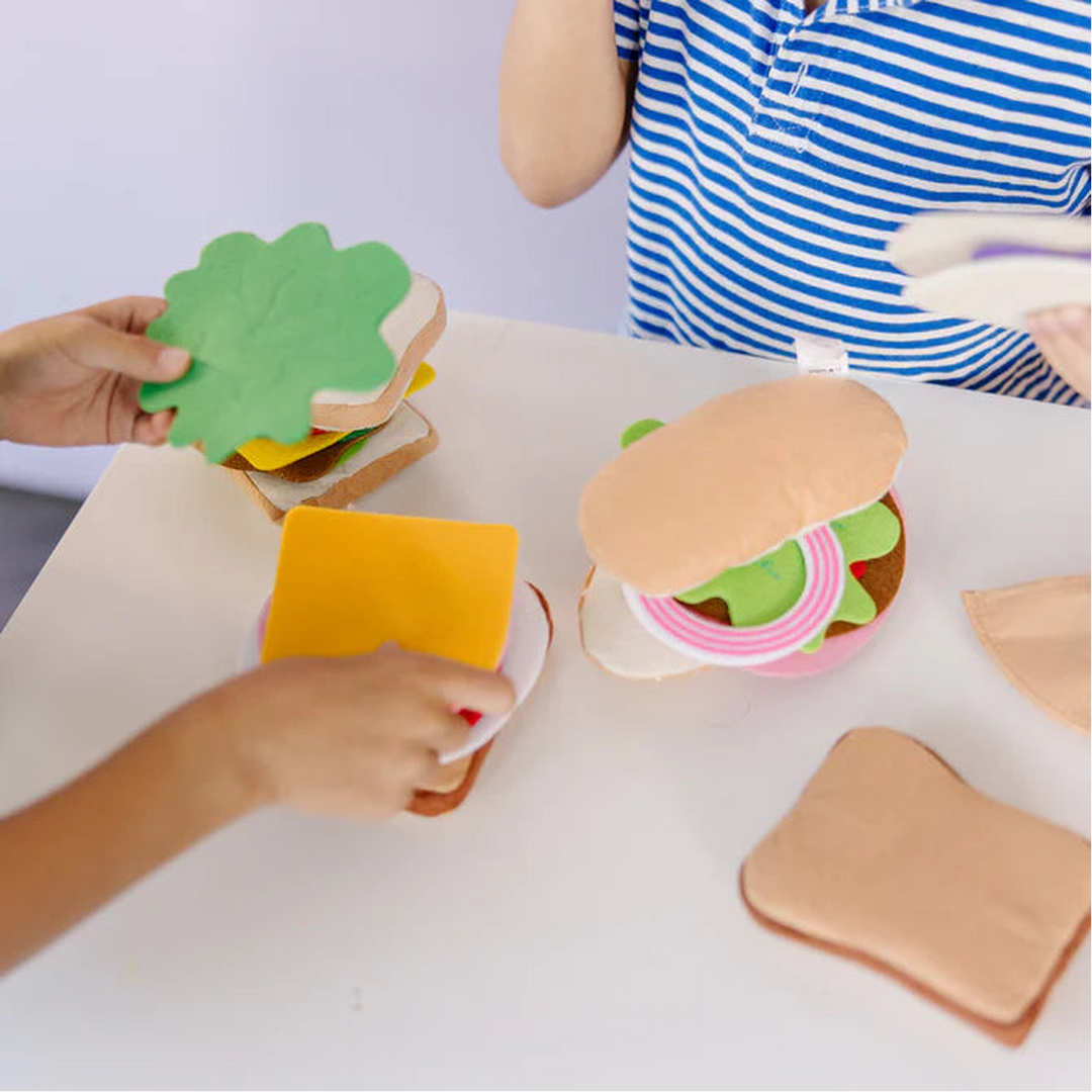 Melissa &amp; Doug Felt Food Sandwich Set
