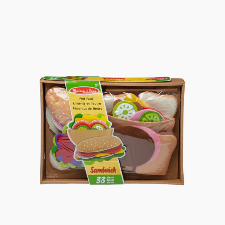 Melissa &amp; Doug Felt Food Sandwich Set