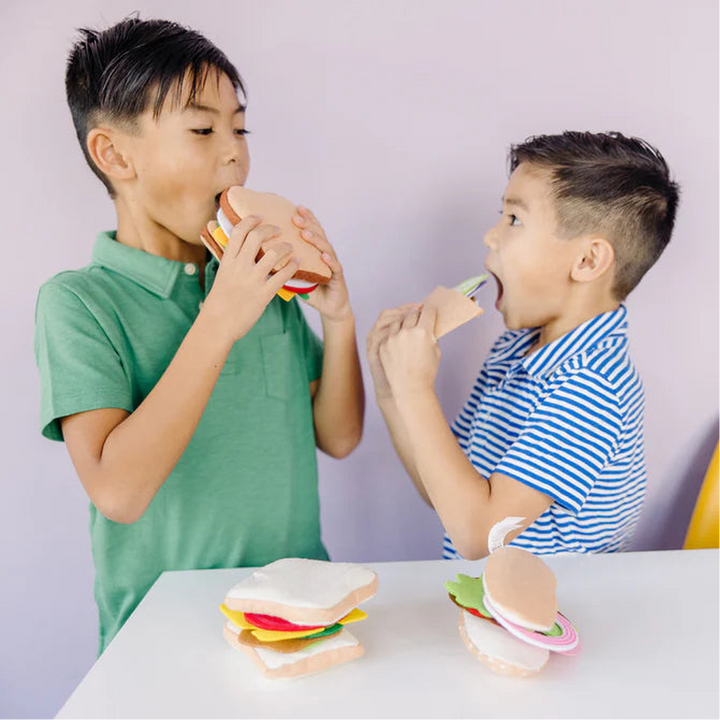 Melissa &amp; Doug Felt Food Sandwich Set