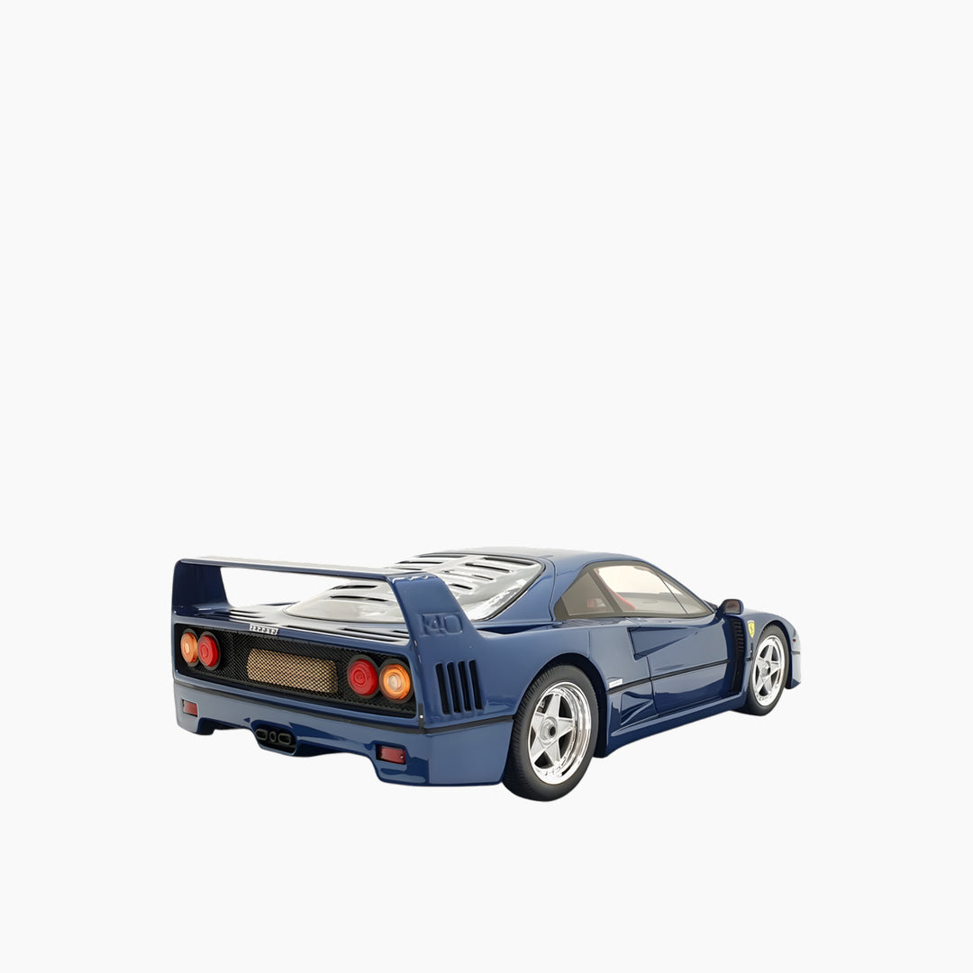 GT-Spirit Ferrari F40 Navy Blue 1:18 Scale Model Car