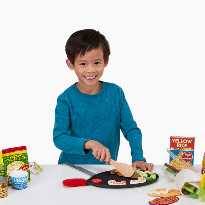 Melissa &amp; Doug Fill &amp; Fold Taco &amp; Tortilla Set