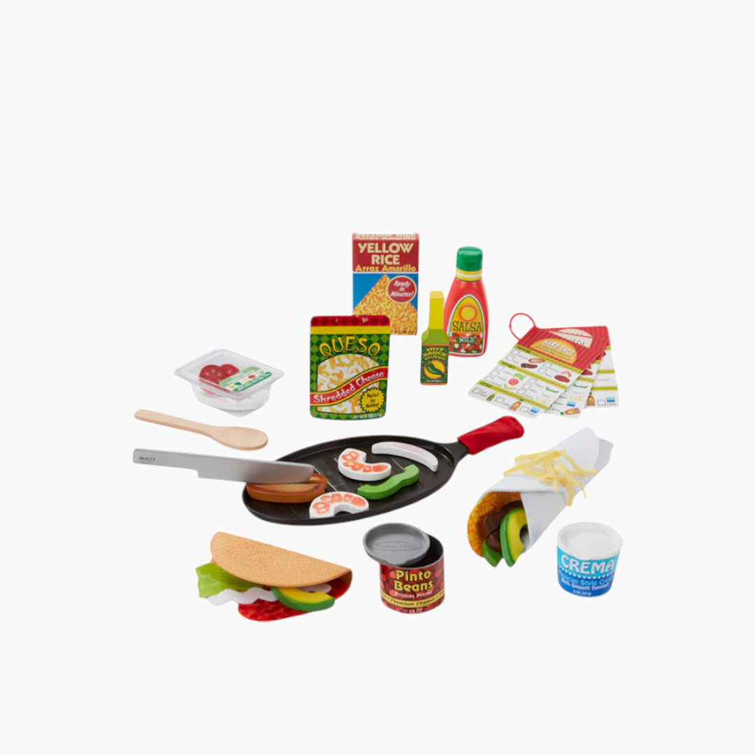 Melissa &amp; Doug Fill &amp; Fold Taco &amp; Tortilla Set