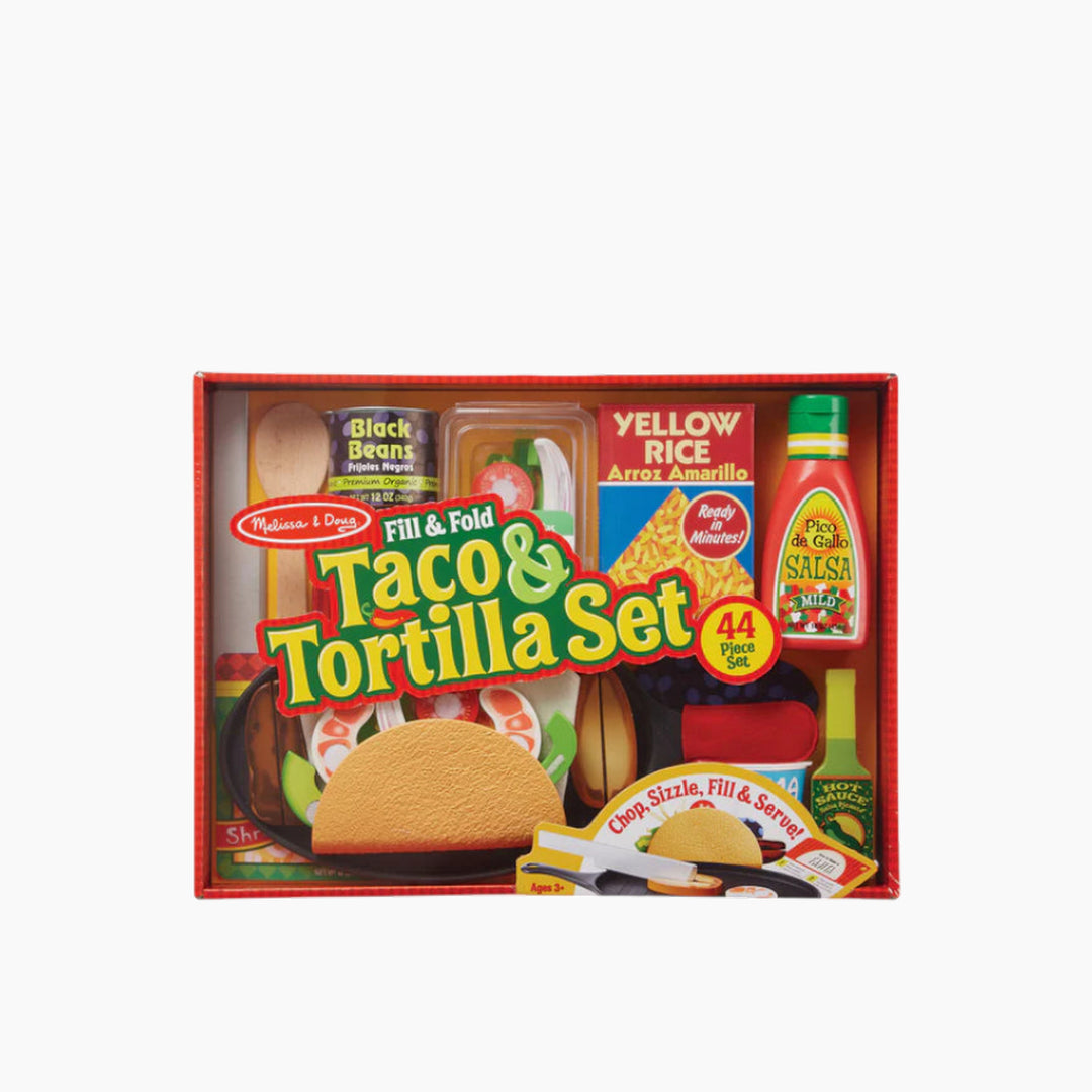 Melissa &amp; Doug Fill &amp; Fold Taco &amp; Tortilla Set
