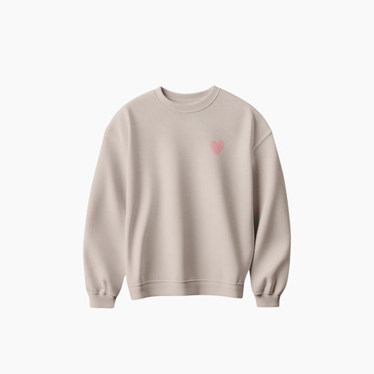 The Orenda Tribe Peace & Love Women's Oversized Sweatshirt