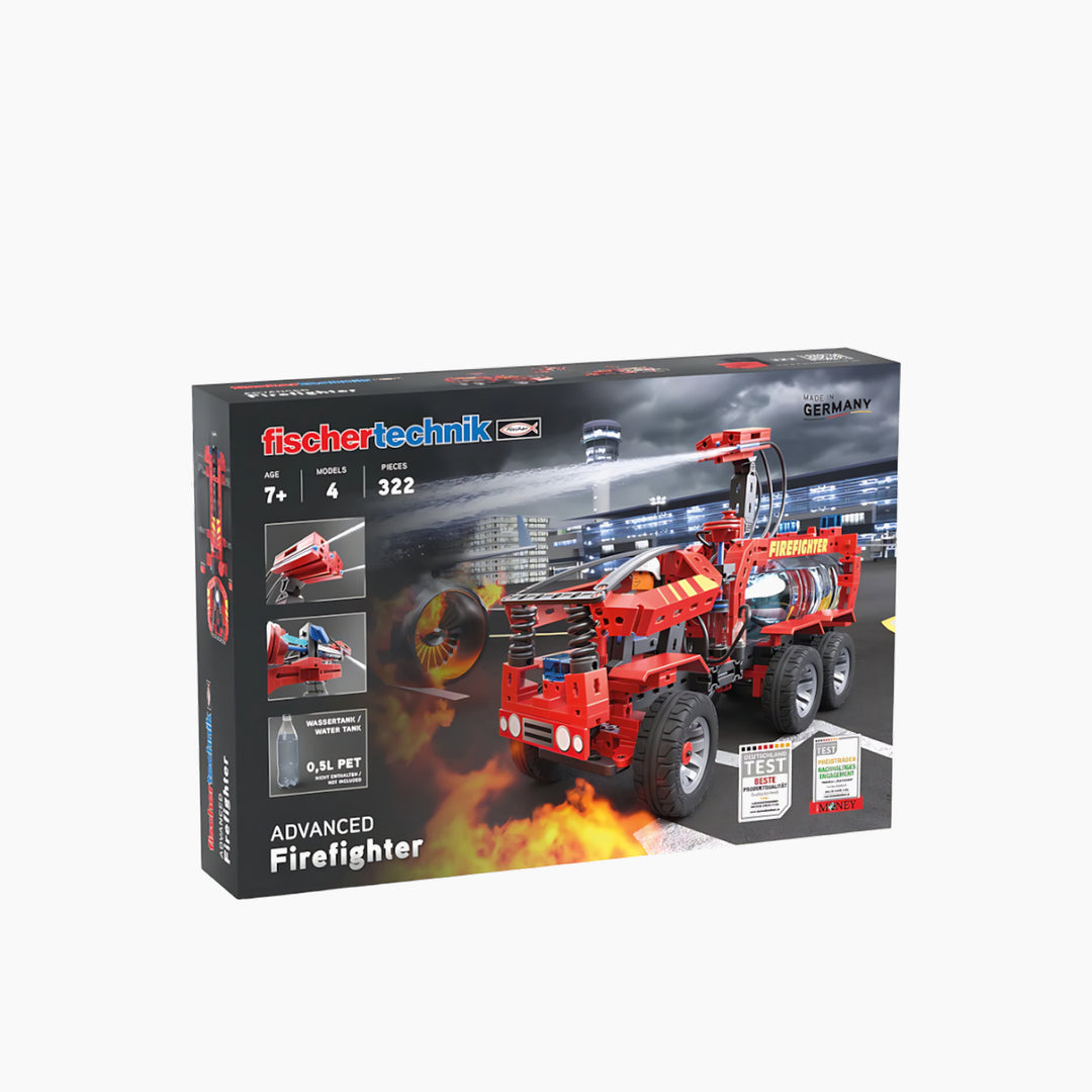 Firefighter toy with extinguishing function