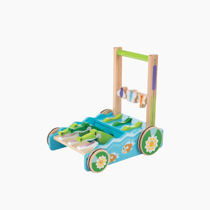 Melissa &amp; Doug Chomp and Clack Alligator Push Toy