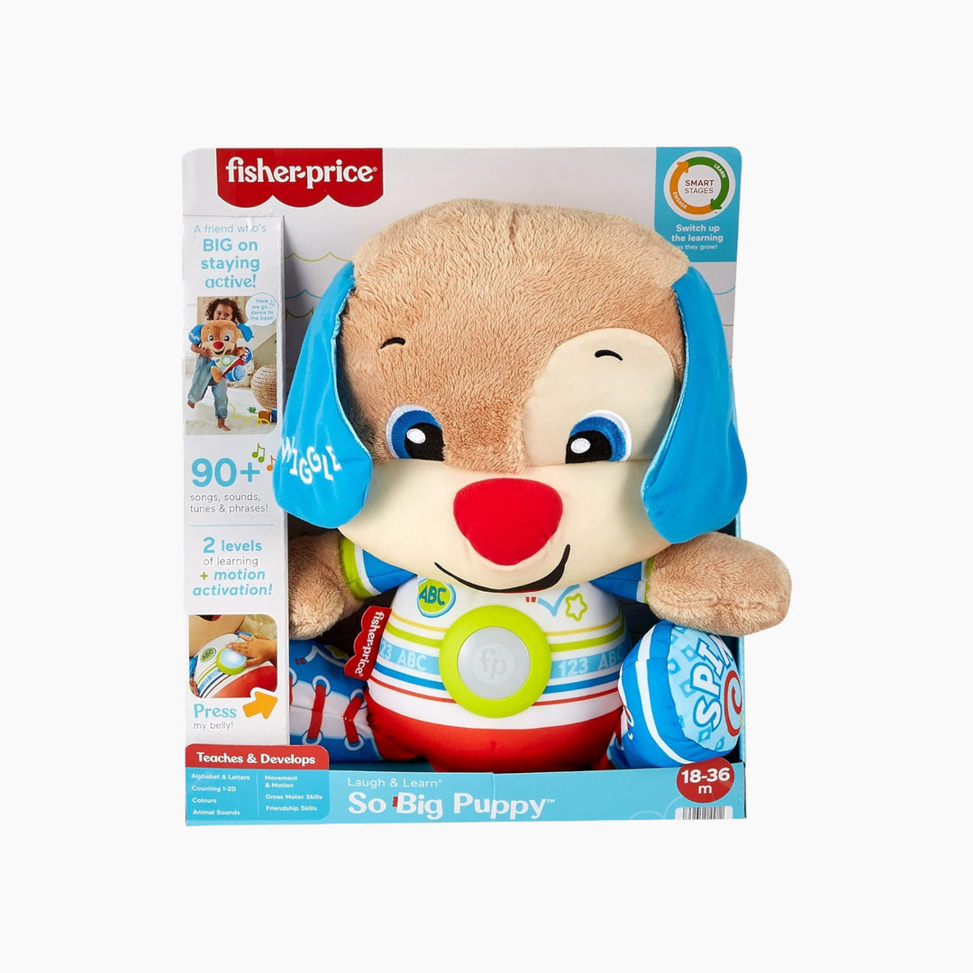 Fisher Price Laugh And Learn So Big Puppy Plush