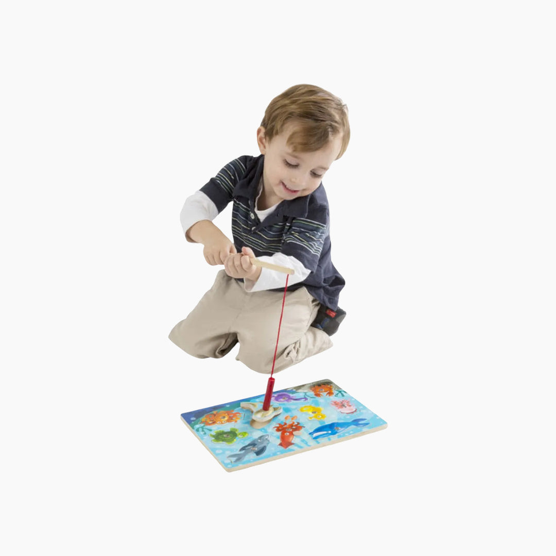 Melissa &amp; Doug Fishing Magnetic Puzzle - HUNA