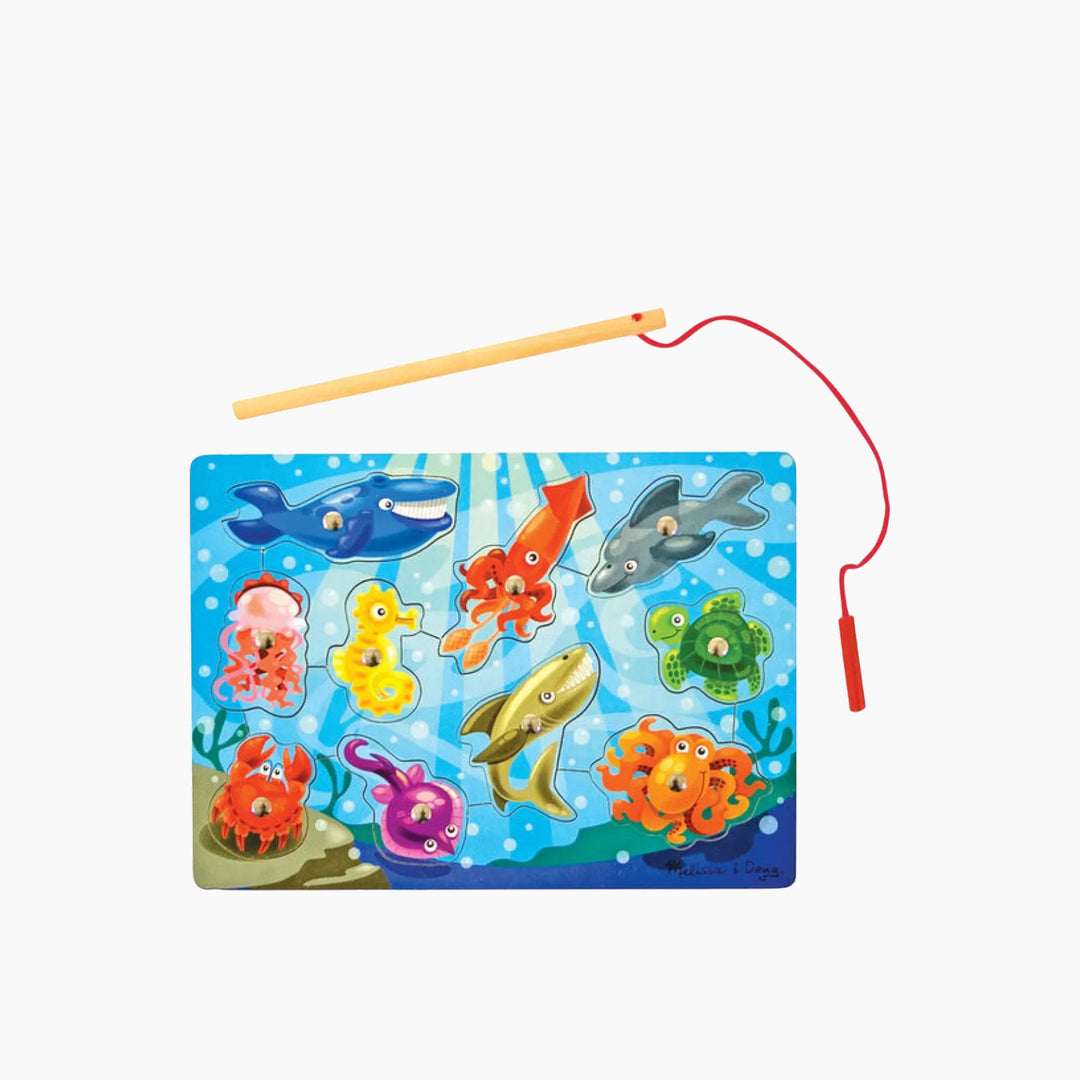 Melissa &amp; Doug Fishing Magnetic Puzzle - HUNA