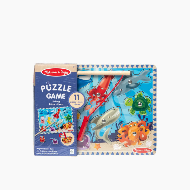 Melissa &amp; Doug Fishing Magnetic Puzzle - HUNA