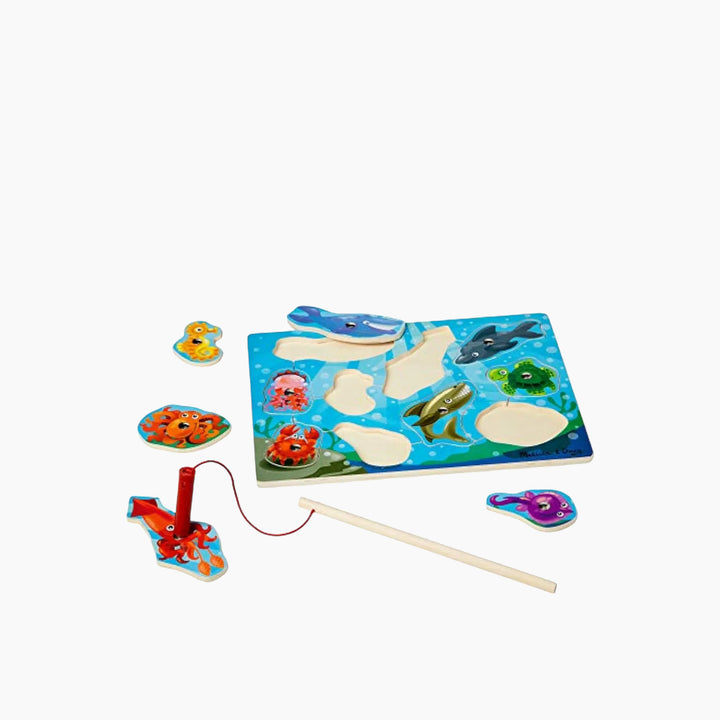 Melissa &amp; Doug Fishing Magnetic Puzzle - HUNA