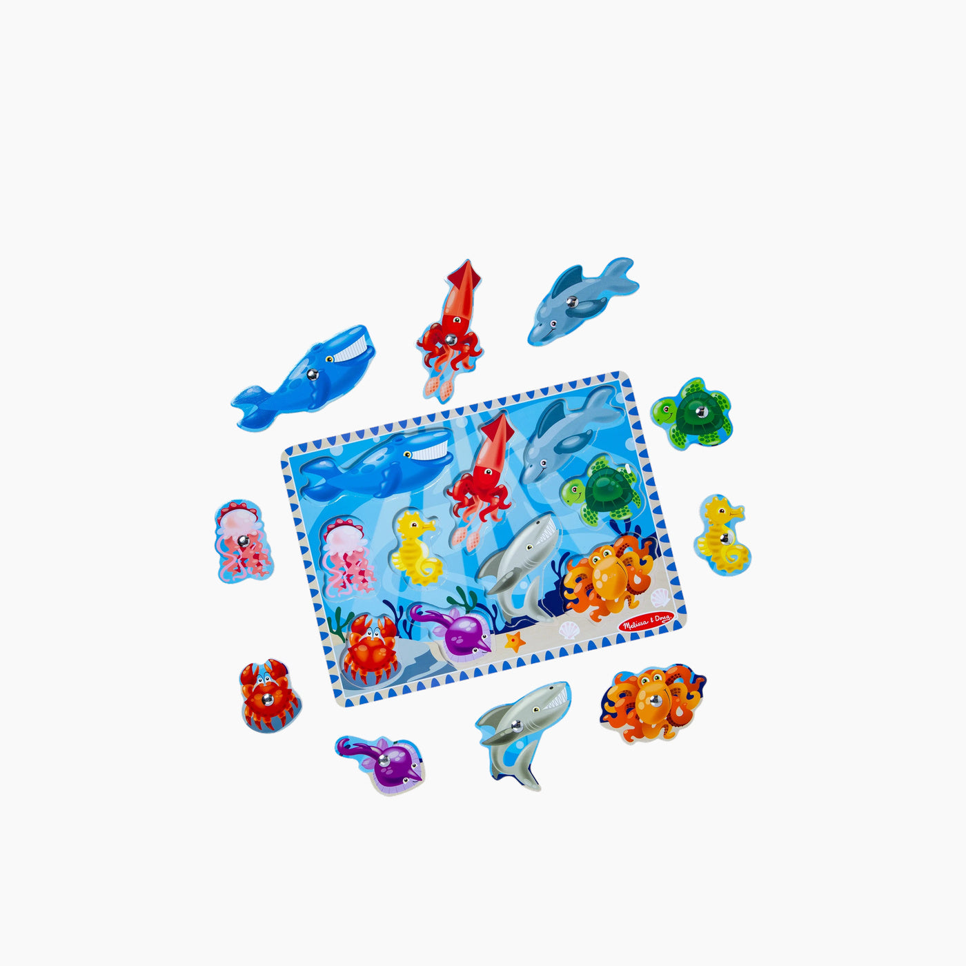 Melissa & Doug Fishing Magnetic Puzzle Melissa & Doug Fishing Magnetic Puzzle