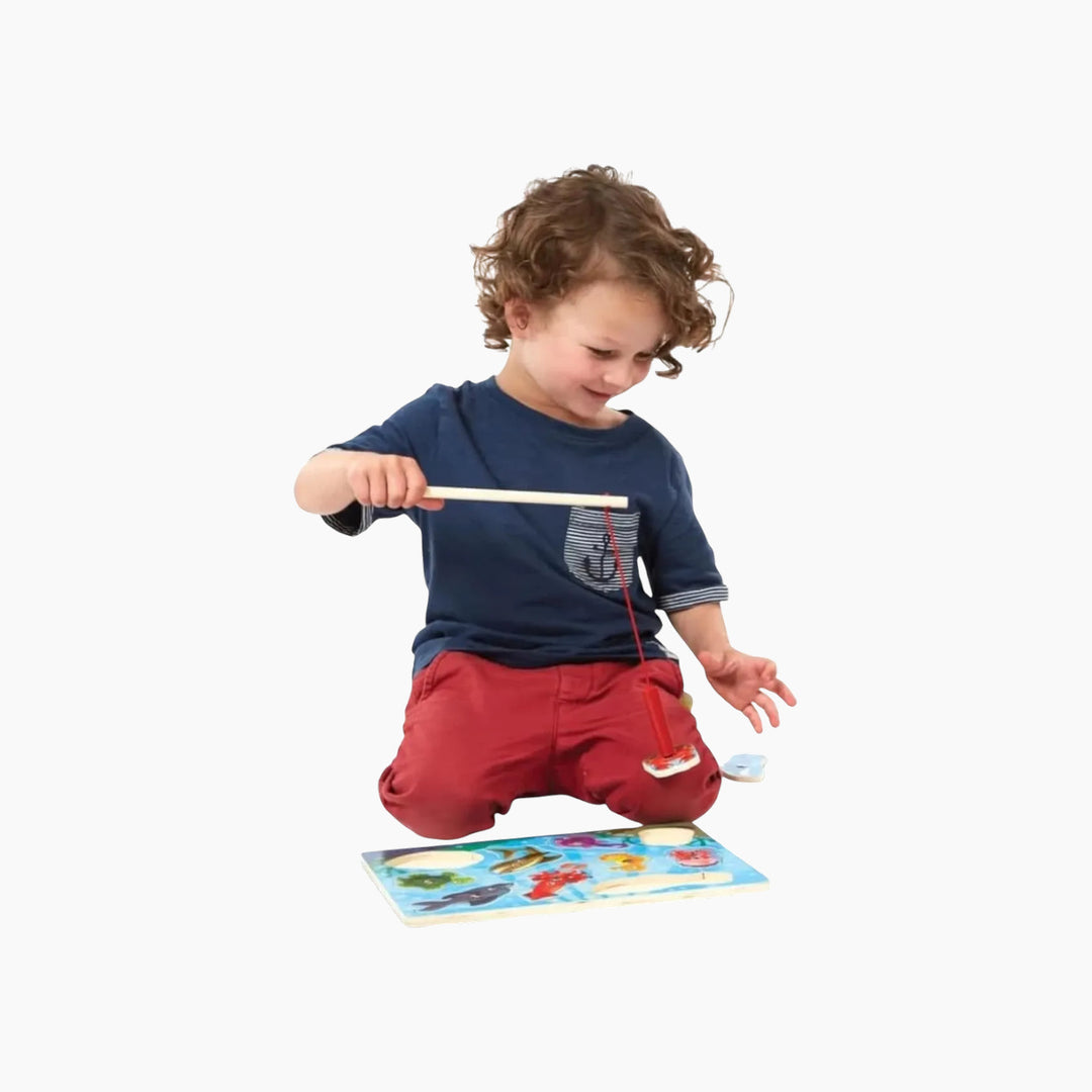 Melissa &amp; Doug Fishing Magnetic Puzzle - HUNA