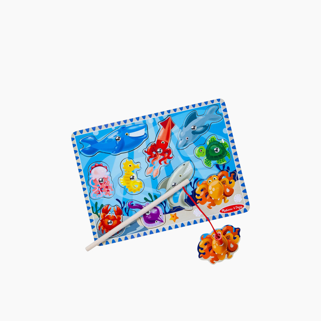 Melissa &amp; Doug Fishing Magnetic Puzzle - HUNA