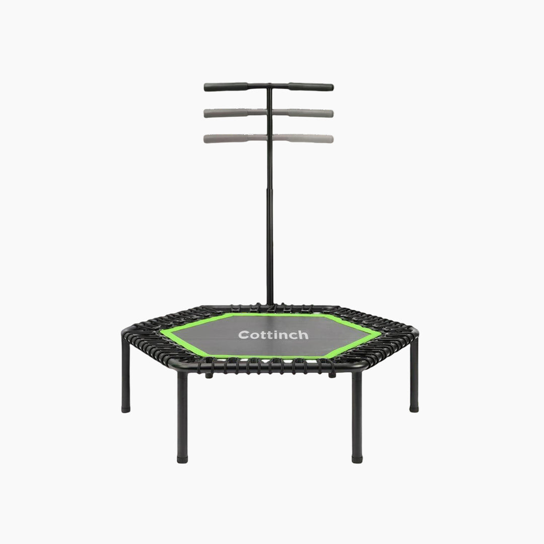 Cottinch Fitness Trampoline with Adjustable Handle