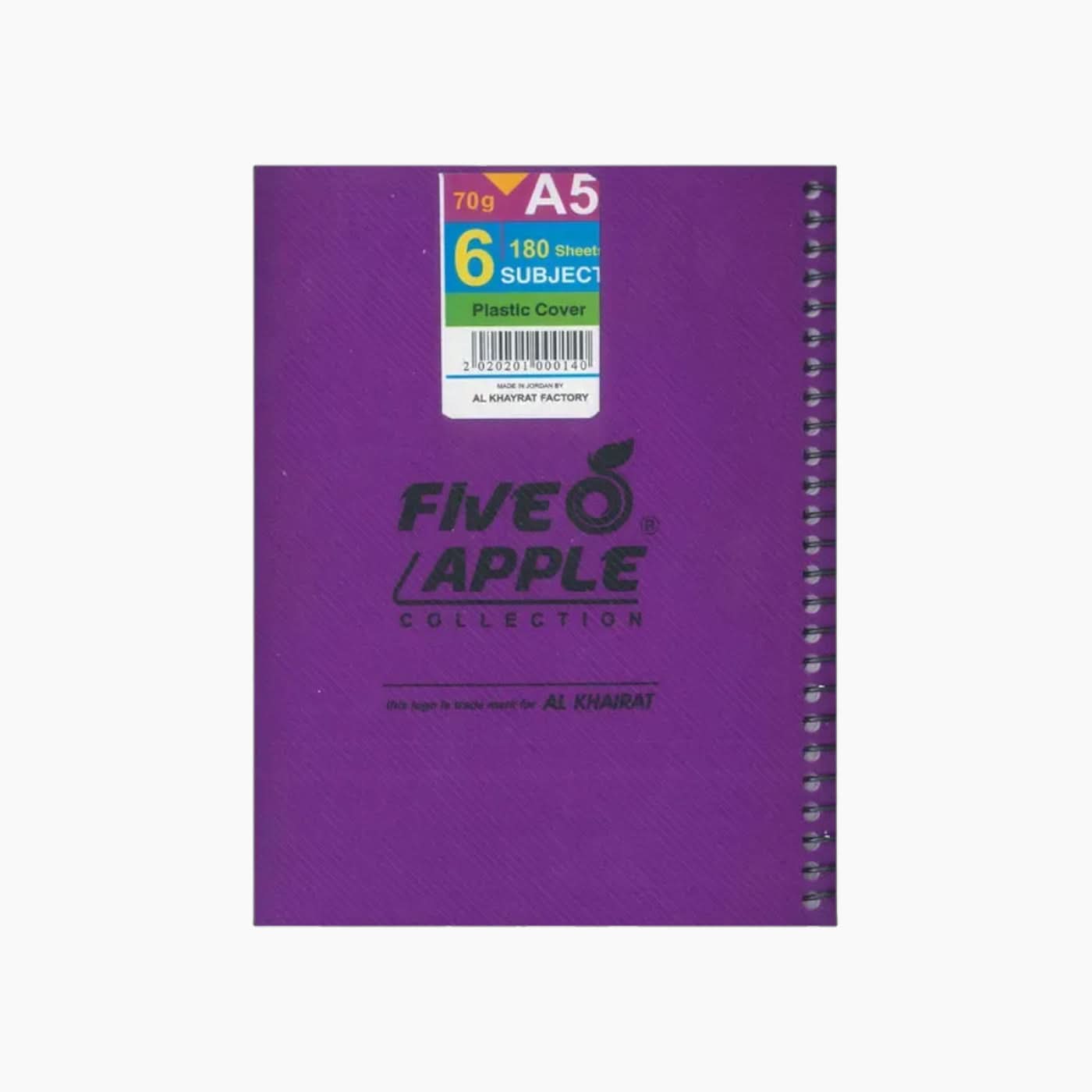 Five Apple Notebook Five Apple Notebook