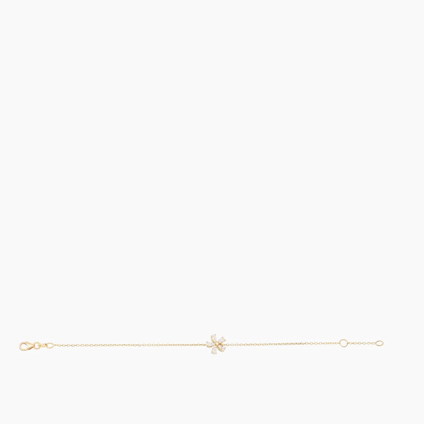 Joy Jewels Five Petals Flower Bracelet Joy Jewels Five Petals Flower Bracelet