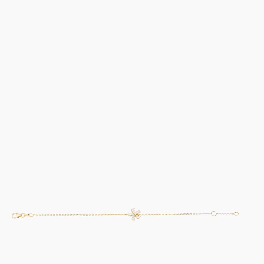 Joy Jewels Five Petals Flower Bracelet