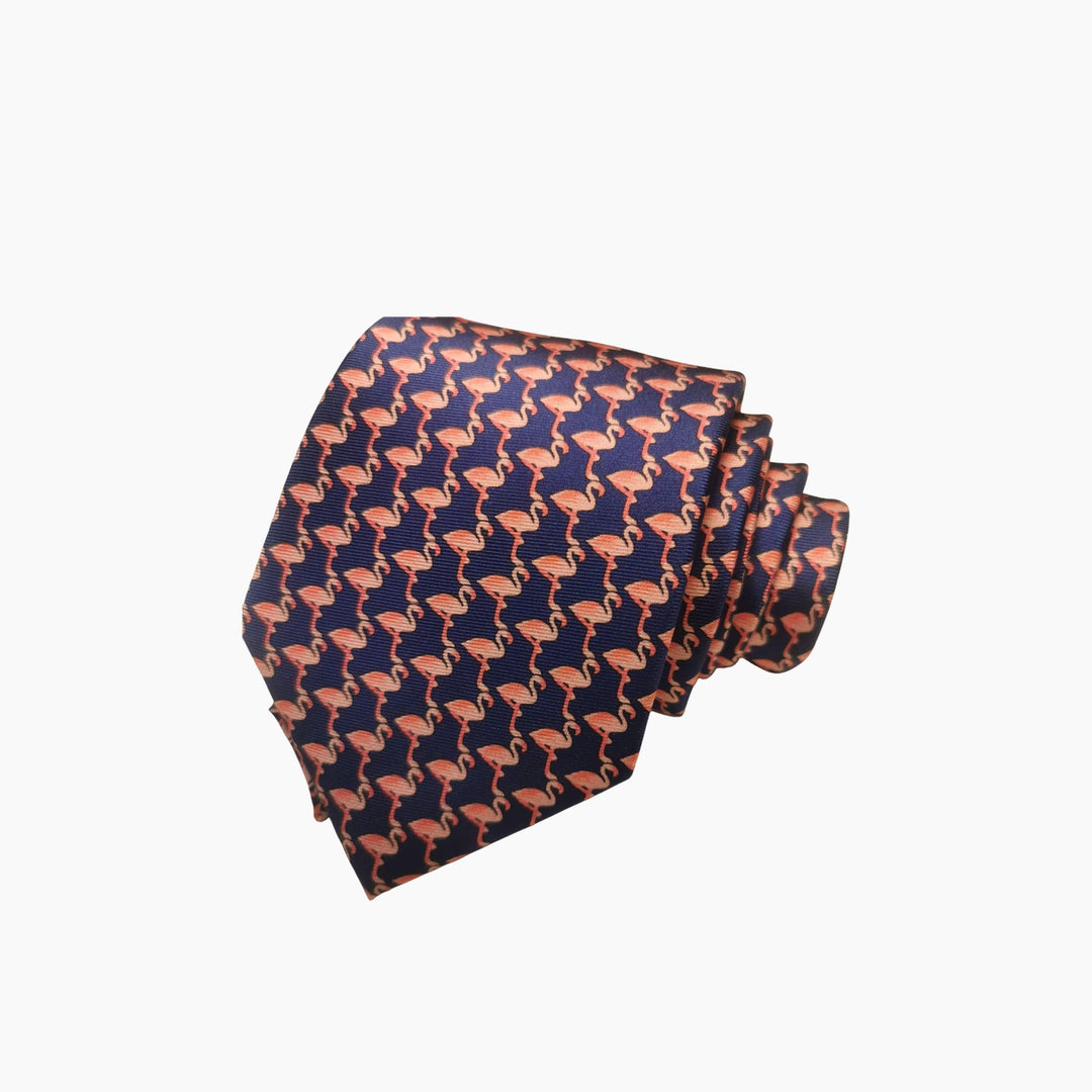 Leopardous Silk Tie
