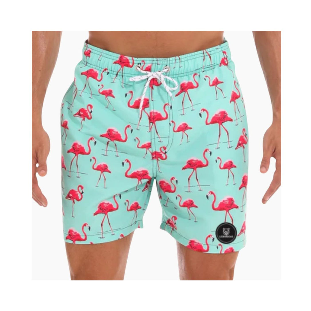 Leopardous Swimming Shorts