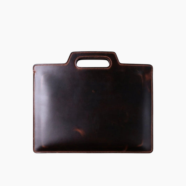 Flat Design Leather Portfolio
