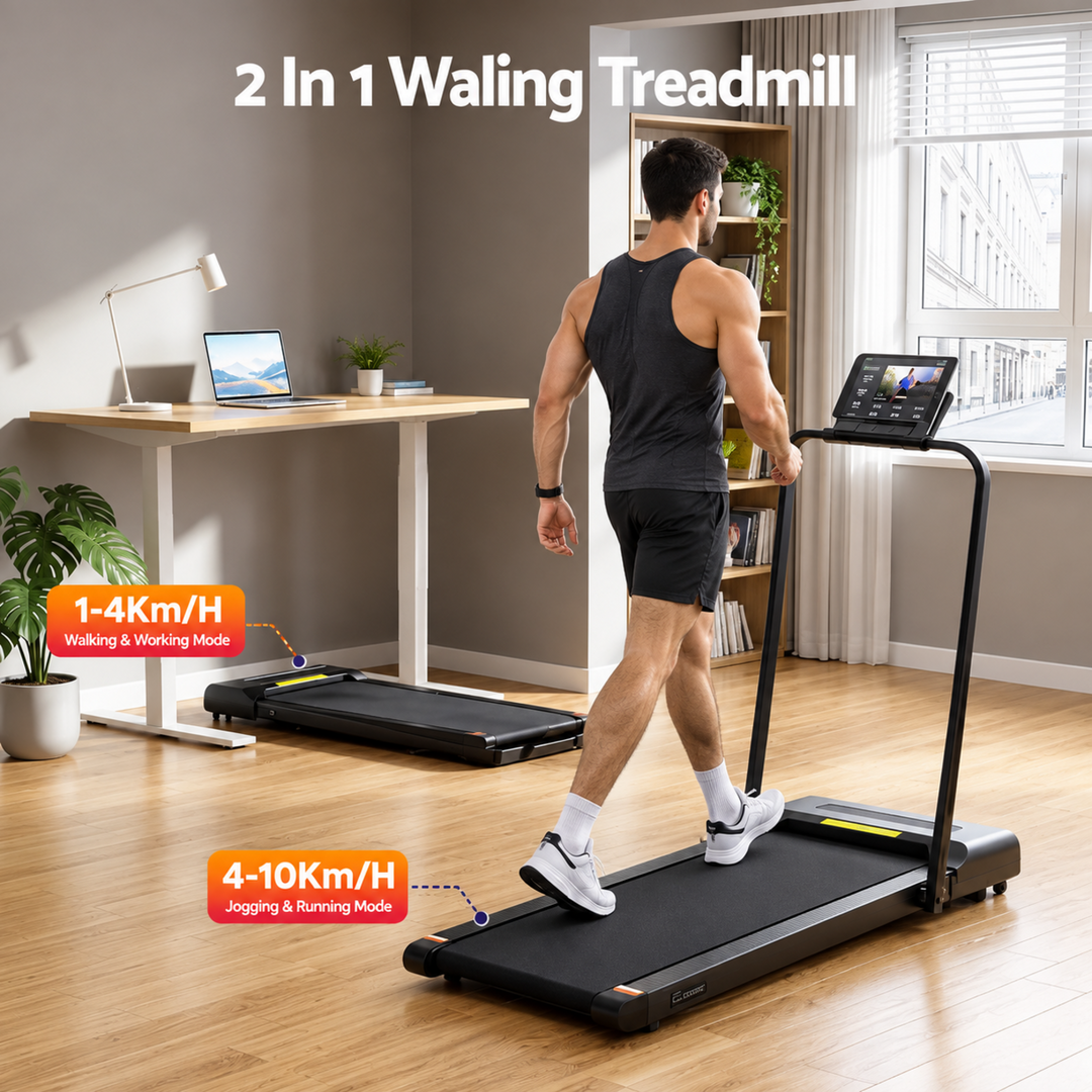 Power Land Flat Treadmill W9710