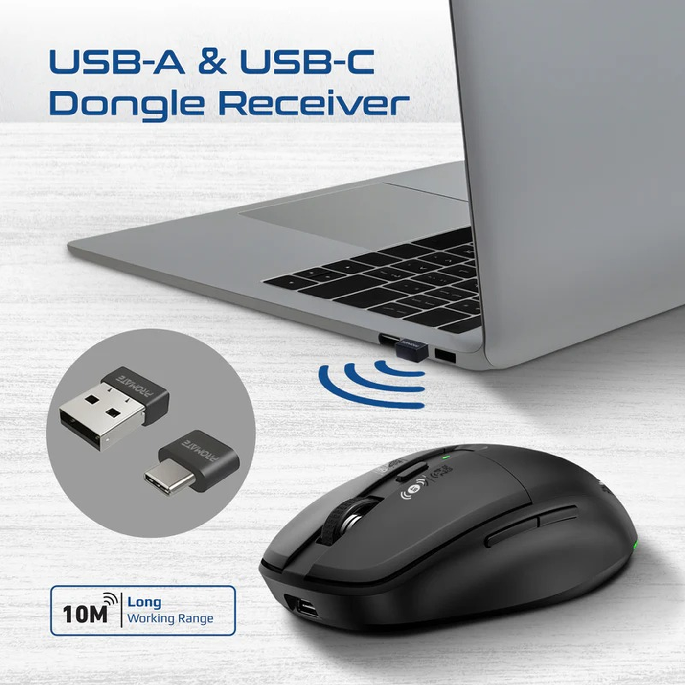 Mkateb Flixi-Black Wireless Mouse Mkateb Flixi-Black Wireless Mouse
