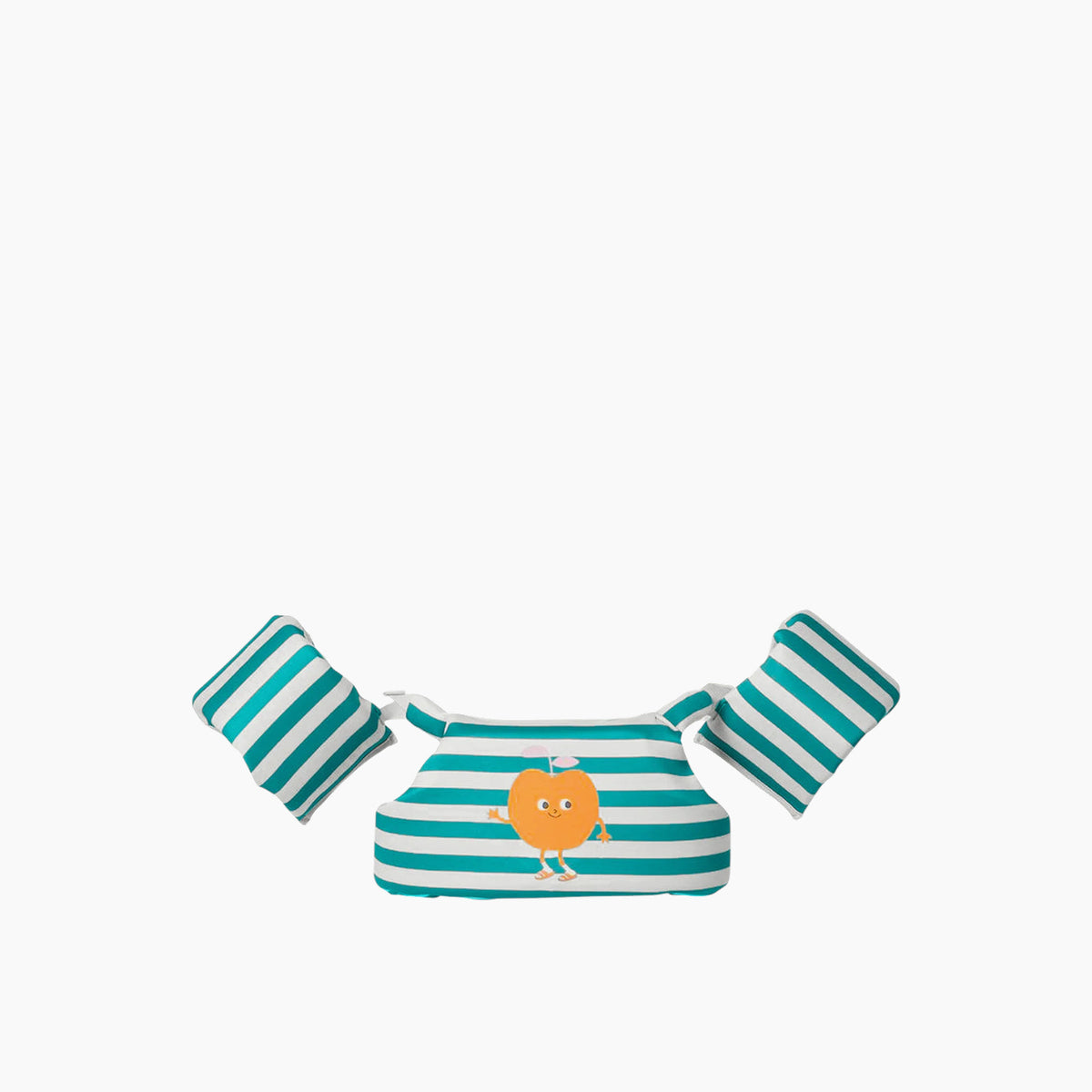 SunnyLife Floatie Jacket 3-6 in Poppy the Peach Green Stripe