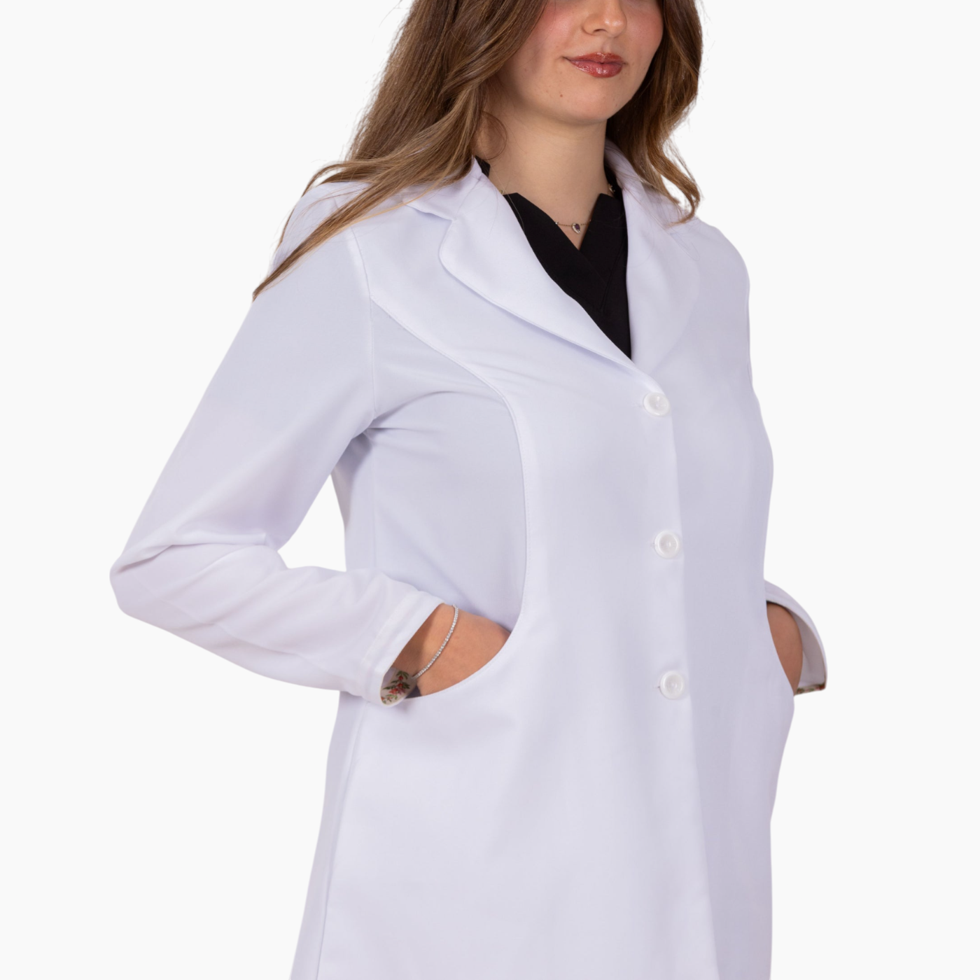 S7 Medical Floracoat Feminine Overcoat S7 Medical Floracoat Feminine Overcoat