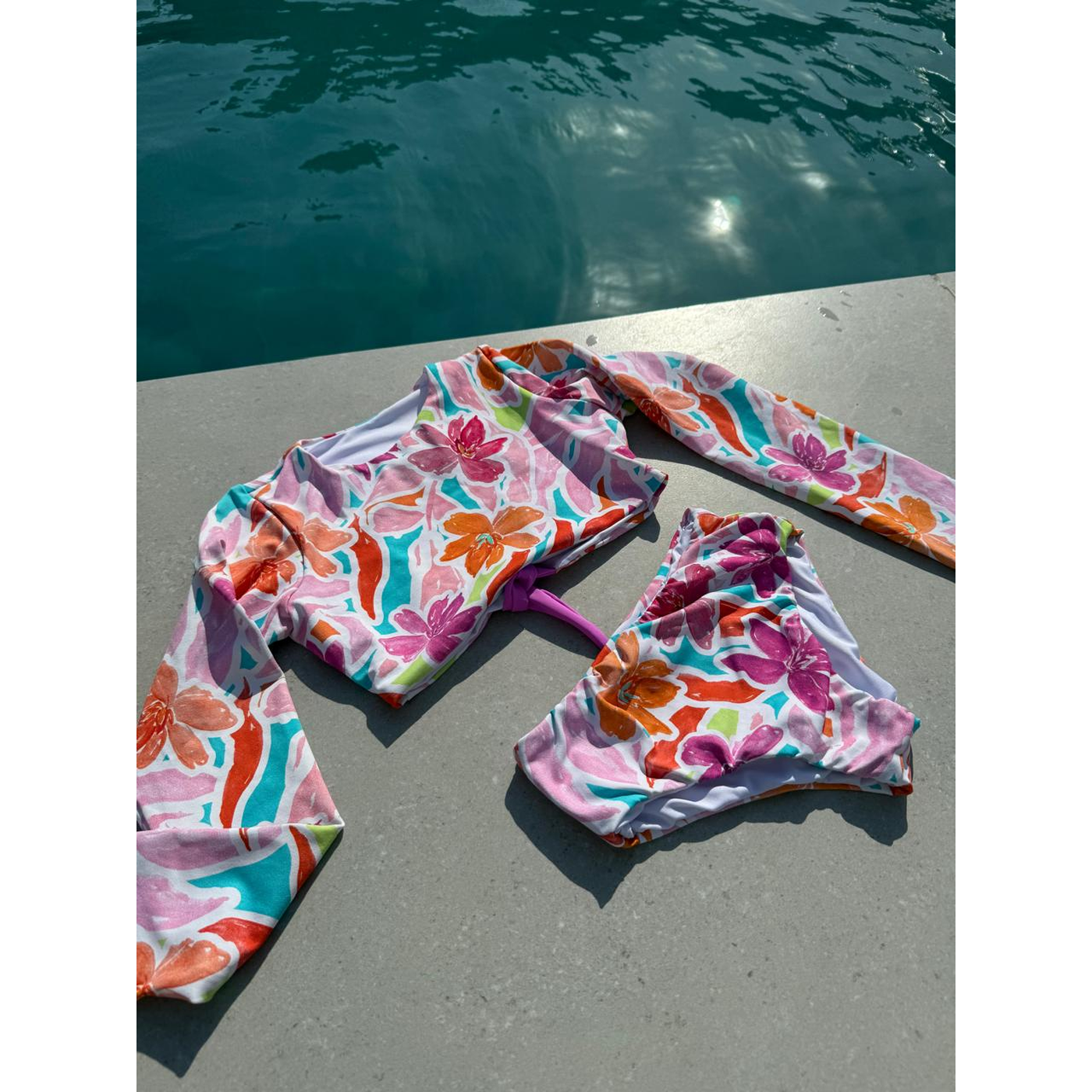 Sandy Toes Floral Swimsuit Sandy Toes Floral Swimsuit