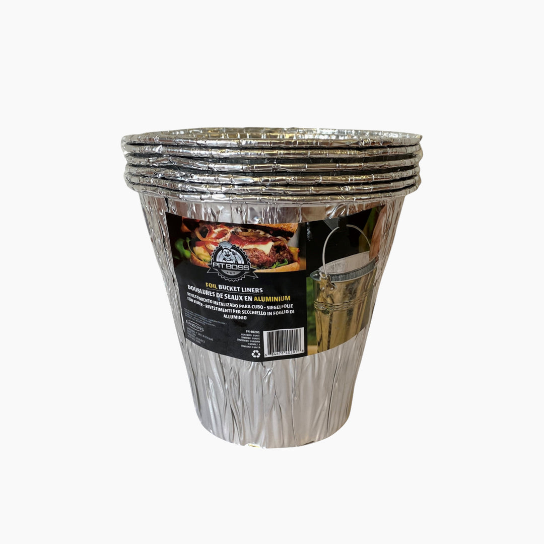 Foil Bucket Liners 6-Pack