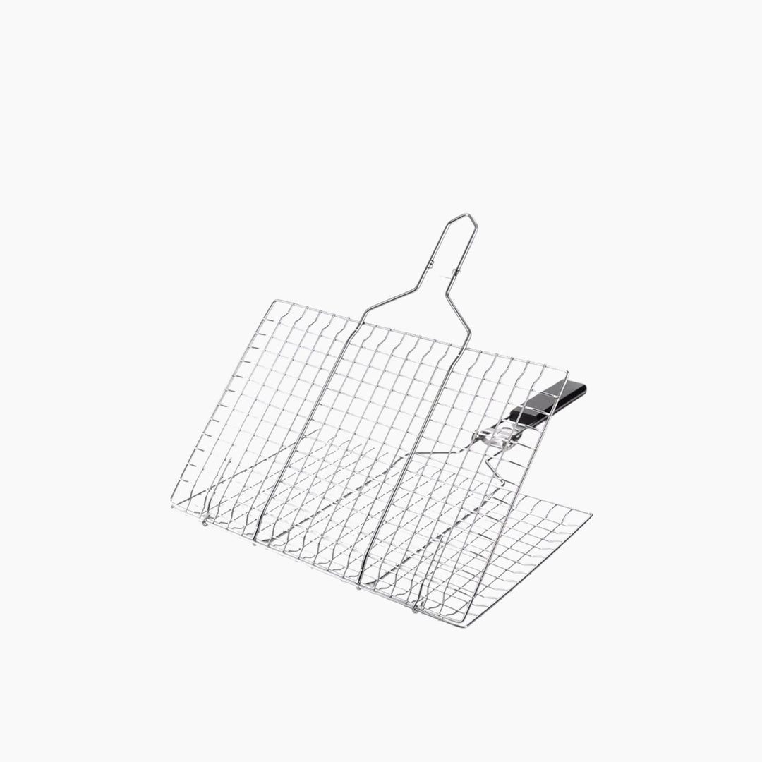 Badia Foldable BBQ Grilling Basket