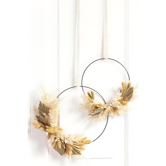 Folia Decorative Metal Rings