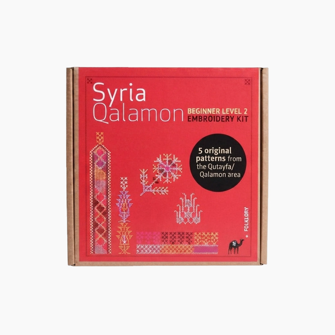 Folkglory Qalamon Beginner Embroidery Kit