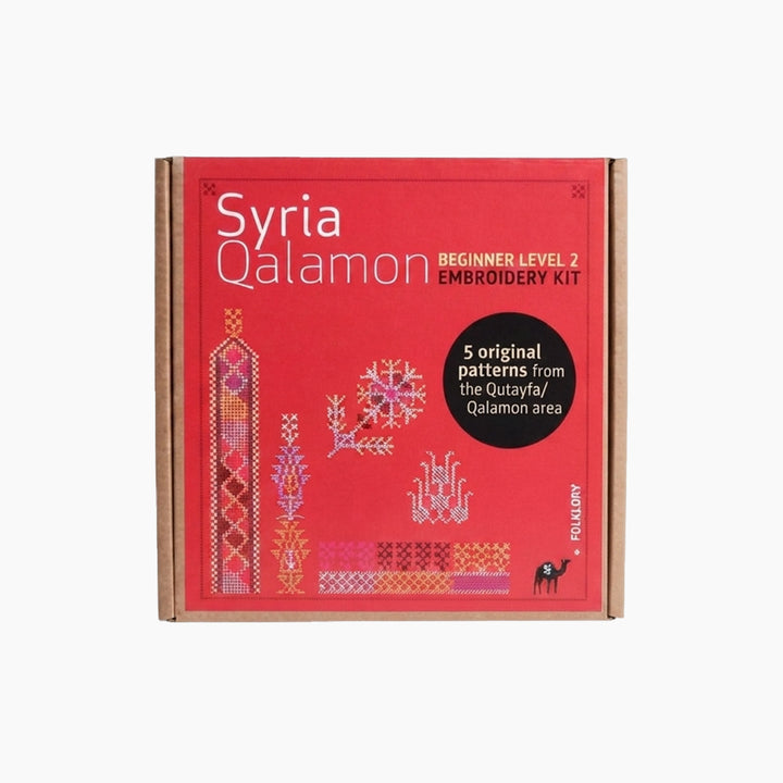 Folkglory Qalamon Beginner Embroidery Kit