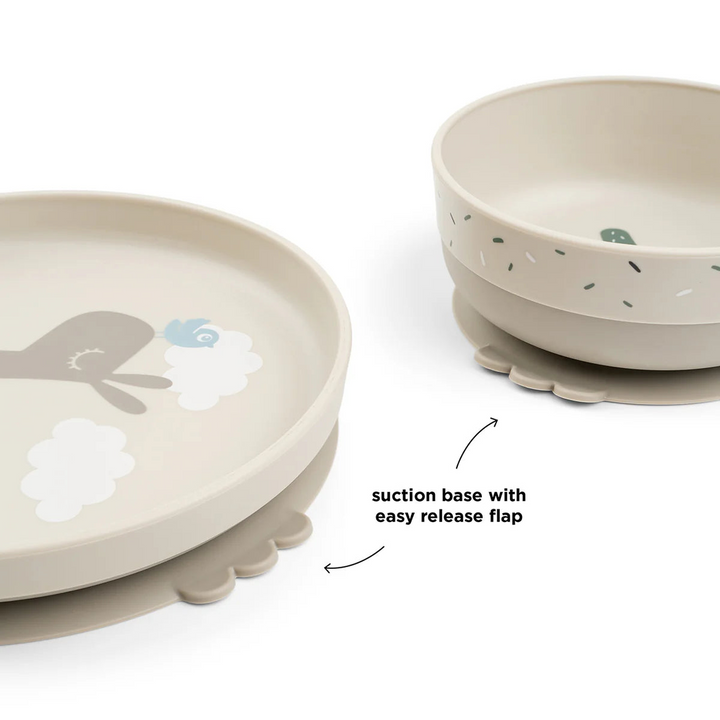 Done By Deer 3pc dinner set in Lalee Sand