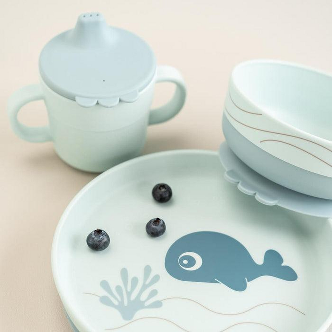Done By Deer Foodie 3pc dinner set in Lalee Sand