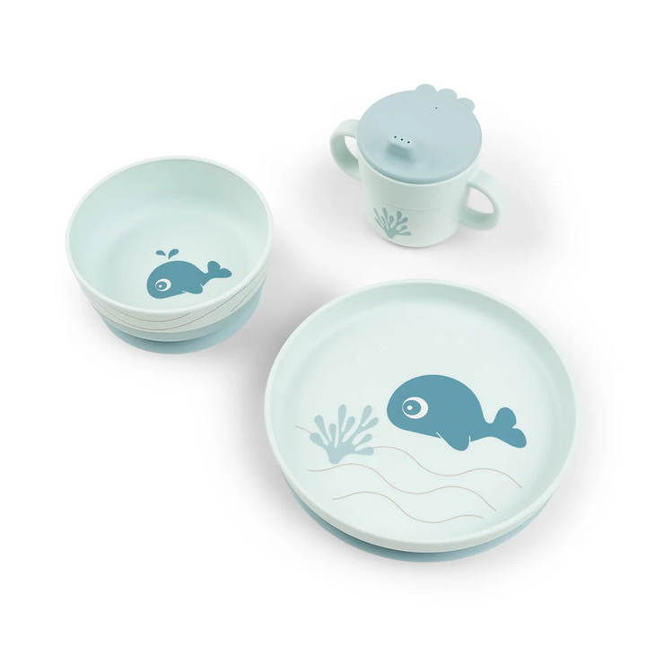 Done By Deer Foodie 3pc dinner set in Lalee Sand