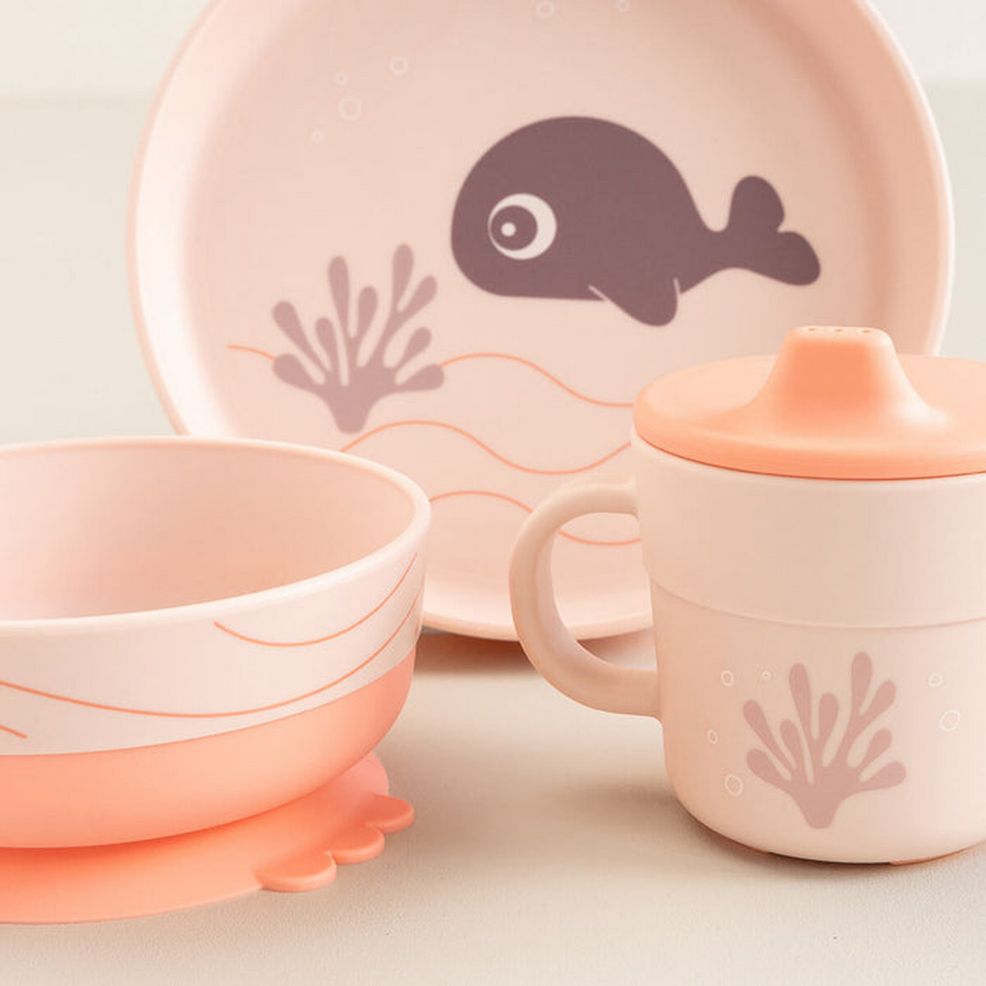 Done By Deer Foodie 3pc dinner set in Lalee Sand