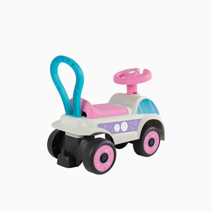 Dolu Foot To Floor Pink Car