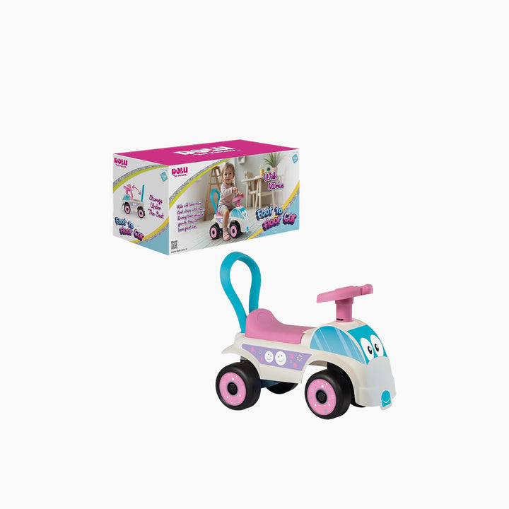 Dolu Foot To Floor Pink Car