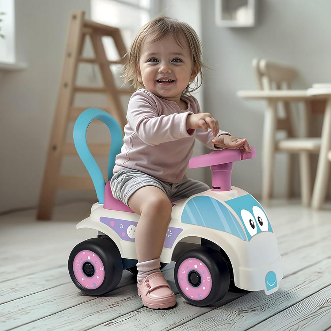 Dolu Foot To Floor Pink Car