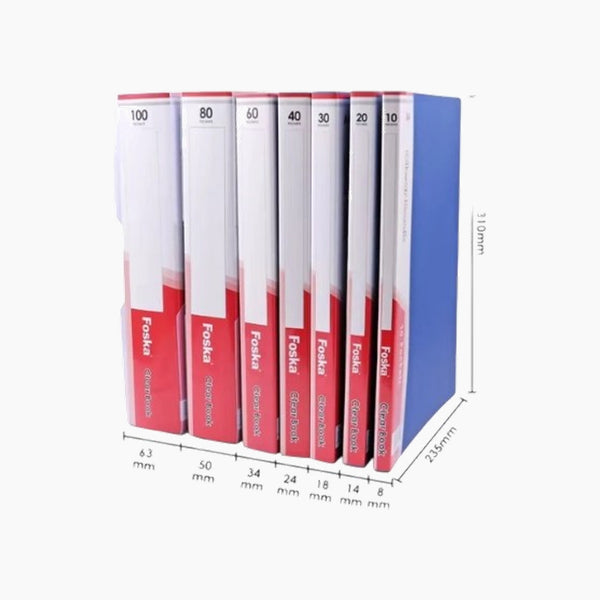 Foska Clear Book-A4