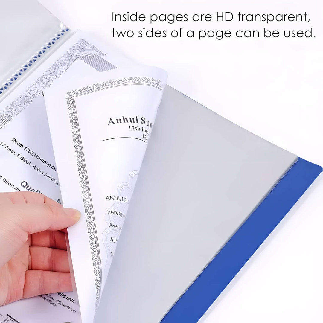 Foska Clear Book Binder